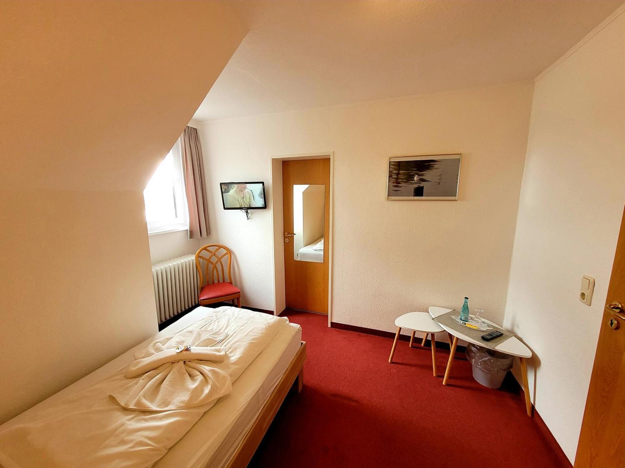 An'T Yachthaven Otel Harlesiel Oda fotoğraf